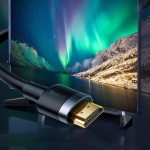 Кабел Baseus Cafule HDMI 2.0 4K 60 Hz 3D 18 Gbps CADKLF-H01 5м - черен