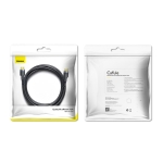 Кабел Baseus Cafule HDMI 2.0 4K 60 Hz 3D 18 Gbps CADKLF-H01 5м - черен