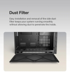 Geometric Future кутия Case EATX - Model 5 Vent Black - 5 x 140 mm aRGB fans included