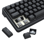 Механична геймърска клавиатура Redragon Ironguard K722-RGB RGB осветление сиви суичове - черна