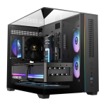 Gamdias кутия Case mATX - ATLAS M3M - A-RGB, USB-C