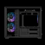 Gamdias кутия Case mATX - ATLAS M3M - A-RGB, USB-C
