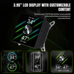 Gamemax водно охлаждане Water Cooling GLACIER 360 LCD BK - Addressable RGB