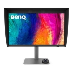 Монитор BenQ PD2770U, професионален 27" IPS, 4K, 3840x2160, 100% Rec.709, 99% Adobe RGB, 99% P3, USB hub, регулируема стойка, pivot
