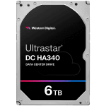 HDD Server WD Ultrastar DC HA340 6TB 512e SE, 3.5’’, 256MB, 7200 RPM, SATA, SKU: 0B47077