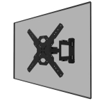 Стойка Neomounts Level-850 Wall Mount (full motion, 3 pivots, VESA 400x400)