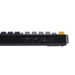 Aula геймърска механична клавиатура Wireless Gaming Mechanical Keyboard F108 PRO - Volcanic Switch [Linear] (English US), Black, Gray