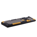 Aula геймърска механична клавиатура Wireless Gaming Mechanical Keyboard F108 PRO - Volcanic Switch [Linear] (English US), Black, Gray