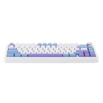 Aula геймърска механична клавиатура Wireless Gaming Mechanical Keyboard F75 MAX - Reaper Switch [Linear] (English US), White, Blue, Purple