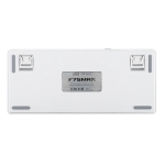 Aula геймърска механична клавиатура Wireless Gaming Mechanical Keyboard F75 MAX - Reaper Switch [Linear] (English US), White, Blue, Purple