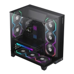 Gamemax кутия Case ATX - Infinity Pro Black - 5 x 120 mm Addressable RGB fans
