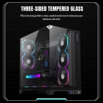 Gamemax кутия Case ATX - Infinity Pro Black - 5 x 120 mm Addressable RGB fans