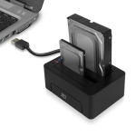 ACT Докинг стейшън AC1504, USB 3.1 Gen1 за 3.5"/2.5" HDD/SSD черен