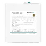 DeepCool захранване PSU ATX 3.0 850W Gold - PX850-G White