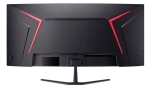 Монитор Acer Nitro ED340CURW0bmiipx, 34'' VA, WQHD (3440x1440), Curved 1500R, ZeroFrame, FreeSync Premium, 240Hz, 1ms, 100M:1, 250 nits, HDR10, 99% sRGB, 2x HDMI 2.1, 1x DP 1.4, Audio Out, 2x2W Speakers, Tilt, VESA, Black