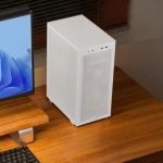 Lian Li кутия Case mATX - DAN Cases B4 Wood Edition - White