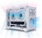 Lian Li кутия Case mATX - DAN Cases B4 Wood Edition - White