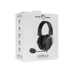 White Shark геймърски слушалки Gaming Headphones GORILLA BLACK/GREY - 53mm, Stereo 2.0