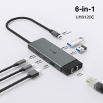 USB хъб TP-Link Type-C 6 в 1 UH6120C