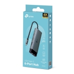 USB хъб TP-Link Type-C 6 в 1 UH6120C