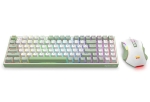 Комплект клавиатура+мишка Redragon S134 Combo - бял