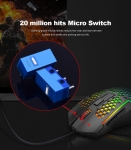 Мишка Redragon Reaping Elite M987P-K RGB PAW3389 32900 DPI геймърска
