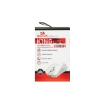 Безжична Bluetooth и кабелна геймърска мишка Redragon K1ng Lite 1K M916W-LIT-1K - бяла