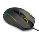 Геймърска мишка Redragon Predator M612RGB-BK RGB осветление  - черна