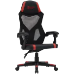 Гейминг стол CANYON Flow MCH01 Mesh Black Red