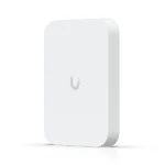 Ubiquiti UniFi U70IW Wall mounted WiFi 7 AP with 4 spatial streams and an integreated 2.5GbE PoE switch desined for hospitality enviorments