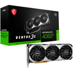 MSI Video Card NVidia RTX 4060 Ti VENTUS 3X 8G OC (8GB GDDR6/128bit, PCI-E 4.0 x8, 1x8 pin, Retail)