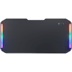 COUGAR DEIMUS 120 Gaming Desk, Dual-sided RGB Lighting Effects, Medium Density Fiberboard, 1220x605(mm), USB 3.0 x2, USB 3.0 Type-C x1, RGB button