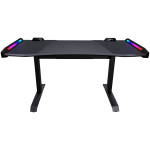 COUGAR Mars, Gaming desk, Multifunction Designs, Dual-sided RGB Lighting Effects, High-strength Welded Steel Frame for Maximum Stability, 1533 x 771 (mm), USB 3.0 x 2 / Audio Jacks x 2 /Power button / Reset button / Backlight button