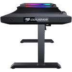 COUGAR Mars, Gaming desk, Multifunction Designs, Dual-sided RGB Lighting Effects, High-strength Welded Steel Frame for Maximum Stability, 1533 x 771 (mm), USB 3.0 x 2 / Audio Jacks x 2 /Power button / Reset button / Backlight button