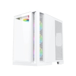 Xigmatek кутия Case ATX - Aqua 7 Arctic - 8 ARGB Fans, USB-C