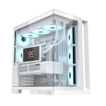 Xigmatek кутия Case ATX - Aqua 7 Arctic - 8 ARGB Fans, USB-C