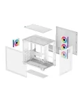 Кутия DeepCool CG530 4F WH, ATX