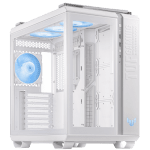 Кутия ASUS TUF Gaming GT502 Horizon ARGB, ATX, White Edition