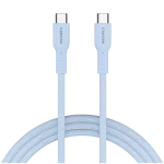 CANYON cable OnWire 60CL C-C 60W COLOR Braided 1m Light Blue