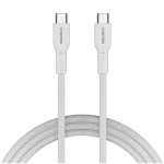 CANYON cable OnWire 60CL C-C 60W COLOR Braided 1m White