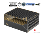 Захранване MSI MEG Ai1600T PCIE5 1600W, 80 PLUS Titanium, ATX 3.1