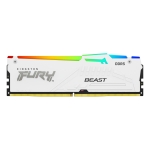 Памет Kingston FURY Beast RGB 64GB (2x32GB) DDR5 5600 MHz CL36 White