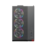 1stPlayer кутия Case mATX - VT6-BK - Mesh, A-RGB