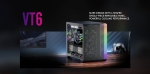 1stPlayer кутия Case mATX - VT6-BK - Mesh, A-RGB