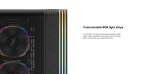 1stPlayer кутия Case mATX - VT6-BK - Mesh, A-RGB