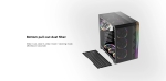 1stPlayer кутия Case ATX - VT7-BK - USB-C, Mesh, A-RGB
