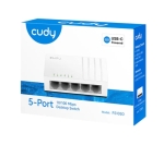 Комутатор Cudy FS105D 5-Port 10/100 Mbps Desktop Switch, 5 10/100M RJ45 Ports, Desktop Plastic Case