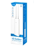 Рутер Cudy LT500 Outdoor 4G LTE Cat 4 AC1200 Wi-Fi Router, 300Mbps +  867Mbps Wi-Fi, build-in 4G LTE modem, lightning protection, IP65 Waterproof, 10/100M RJ45