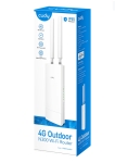 Рутер Cudy LT400 Outdoor 4G LTE Cat 4 N300 Wi-Fi Router, 300Mbps Wi-Fi, build-in 4G LTE modem, lightning protection, IP65 Waterproof, 10/100M RJ45
