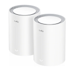 Рутер Cudy M3000 (2-Pack) AX3000 Wi-Fi 6 Mesh Dual-Band 2402Mbps at 5GHz + 574Mbps at 2.4GHz